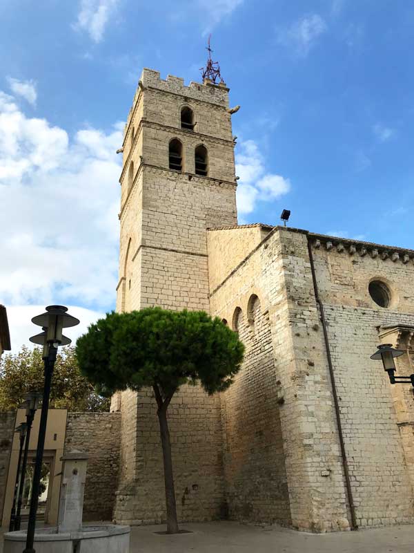 Die alte Wehrkirche Saint Paul in Frontignan