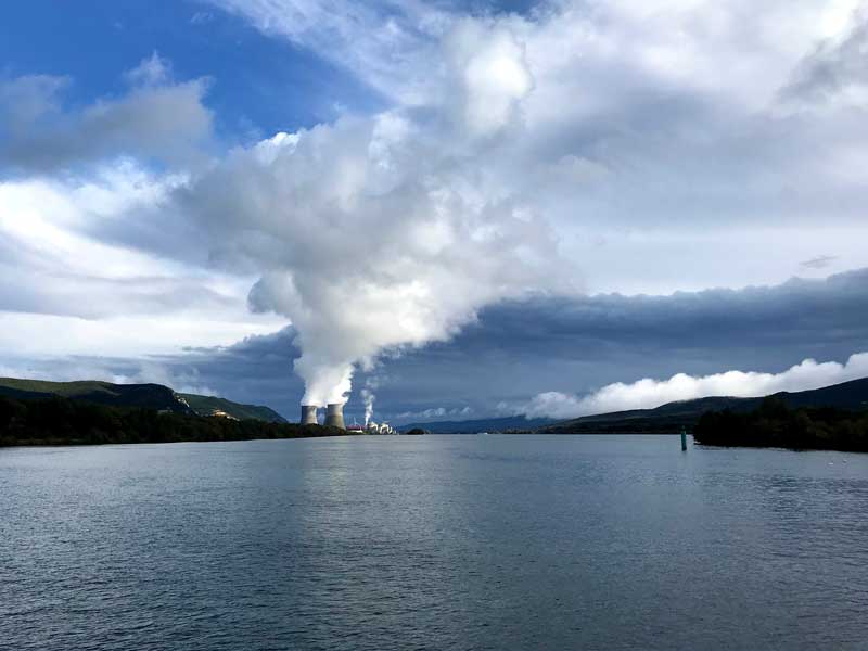 Atomkraftwerk Cruas bei Meysse