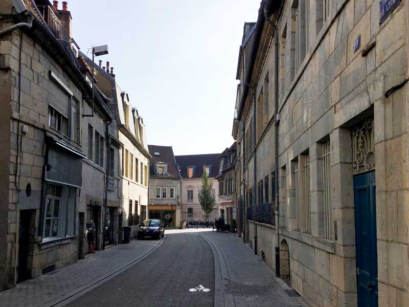 Altstadtgasse Rue du Lycée in Besançon