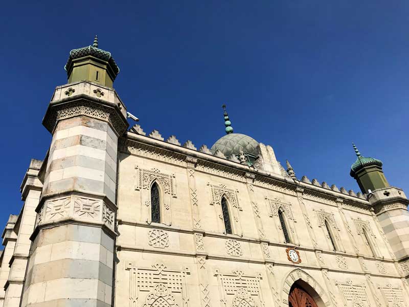 Die wunderschöne Synagoge von Besançon ist im orientalisierenden Stil erbaut