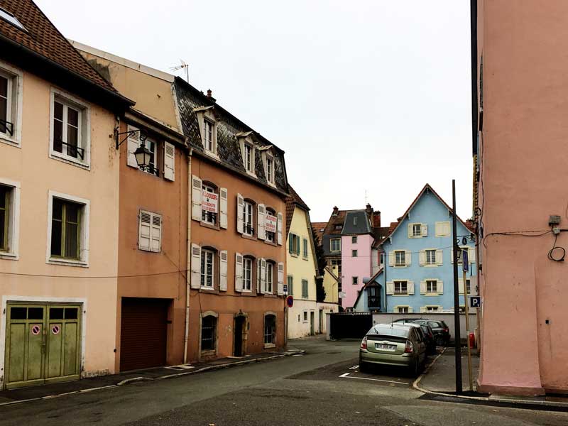 Ein Teil der Bausubstanz von Montbéliard ist gut erhalten