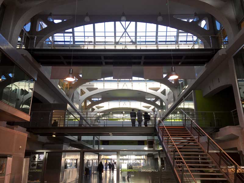 Die alte Gießerei von Mülhausen wurde zur Universität umgebaut