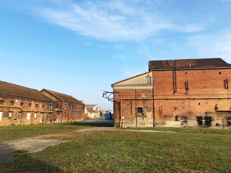 Viele Gebäude auf dem Areal der Fonderie in Mulhouse werden noch heute genutzt