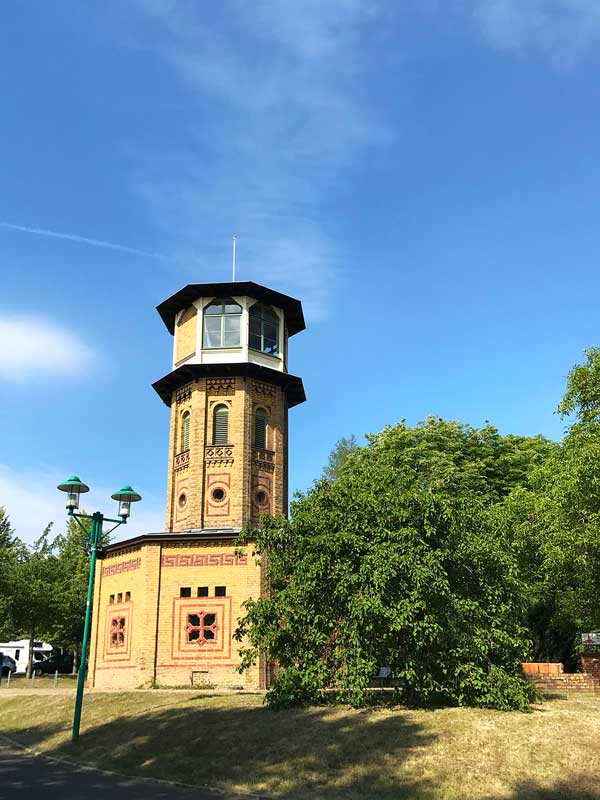 Das Ziegeleimuseum Glindow bei Werder Havel befindet sich in einem sehr hübschen Ziegelrundbau mit Türmchen